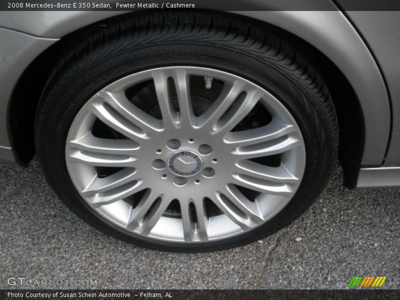 Pewter Metallic / Cashmere 2008 Mercedes-Benz E 350 Sedan