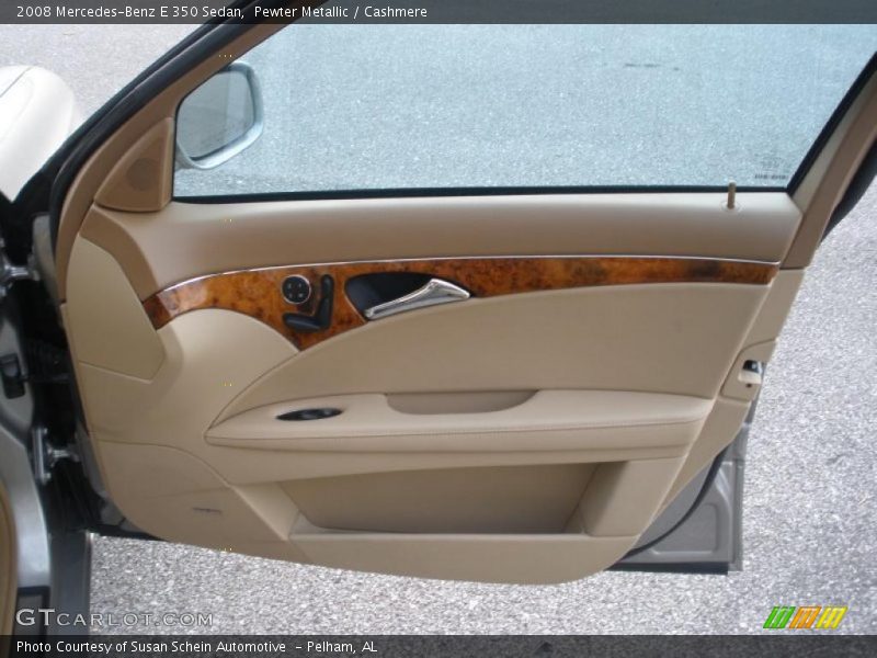 Pewter Metallic / Cashmere 2008 Mercedes-Benz E 350 Sedan