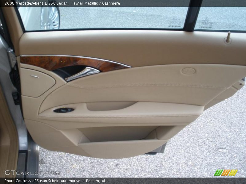 Pewter Metallic / Cashmere 2008 Mercedes-Benz E 350 Sedan
