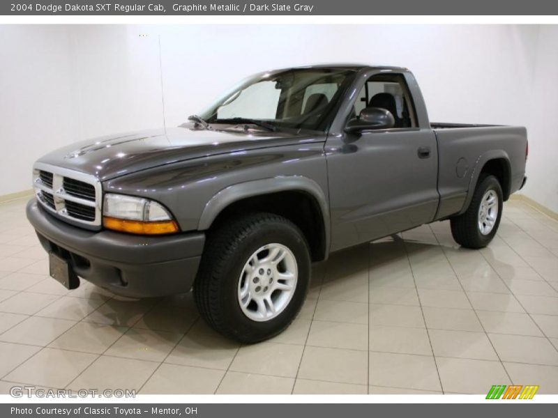 Graphite Metallic / Dark Slate Gray 2004 Dodge Dakota SXT Regular Cab