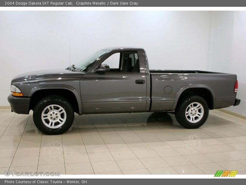 Graphite Metallic / Dark Slate Gray 2004 Dodge Dakota SXT Regular Cab