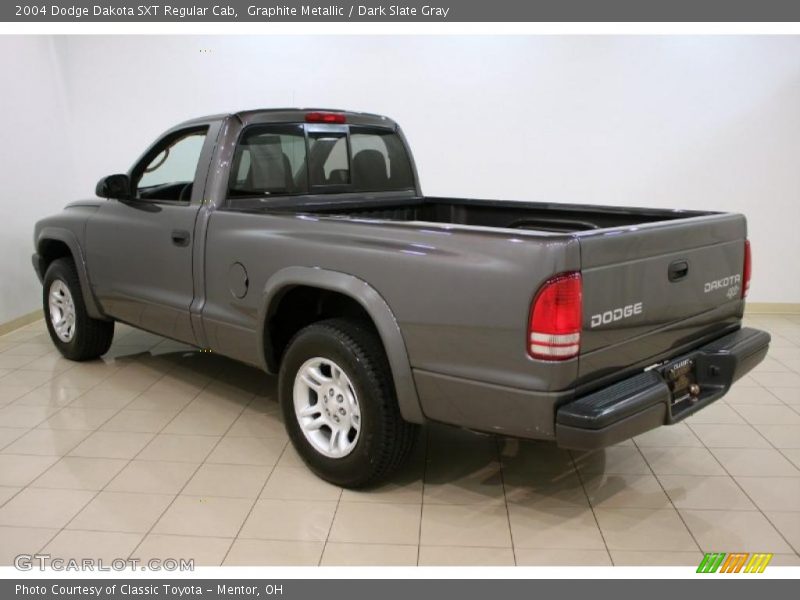 Graphite Metallic / Dark Slate Gray 2004 Dodge Dakota SXT Regular Cab