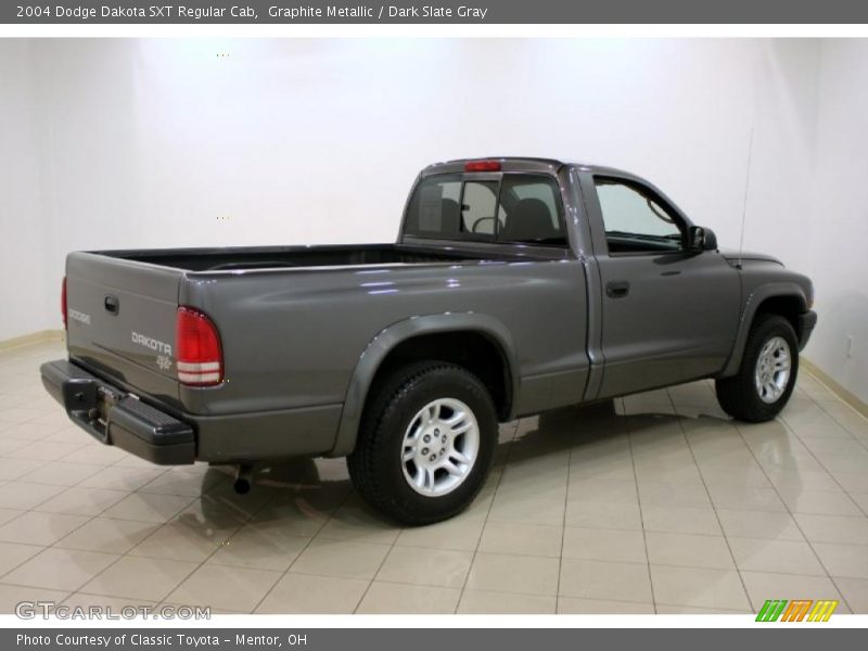 Graphite Metallic / Dark Slate Gray 2004 Dodge Dakota SXT Regular Cab