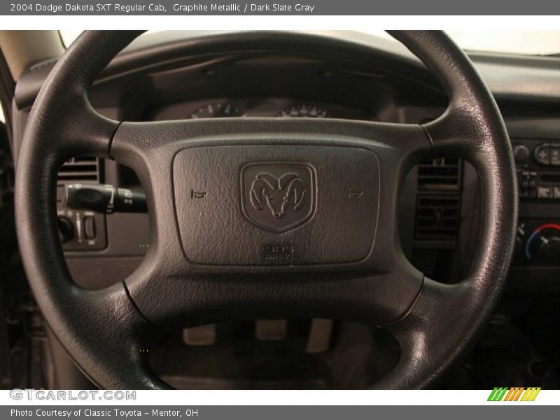 Graphite Metallic / Dark Slate Gray 2004 Dodge Dakota SXT Regular Cab