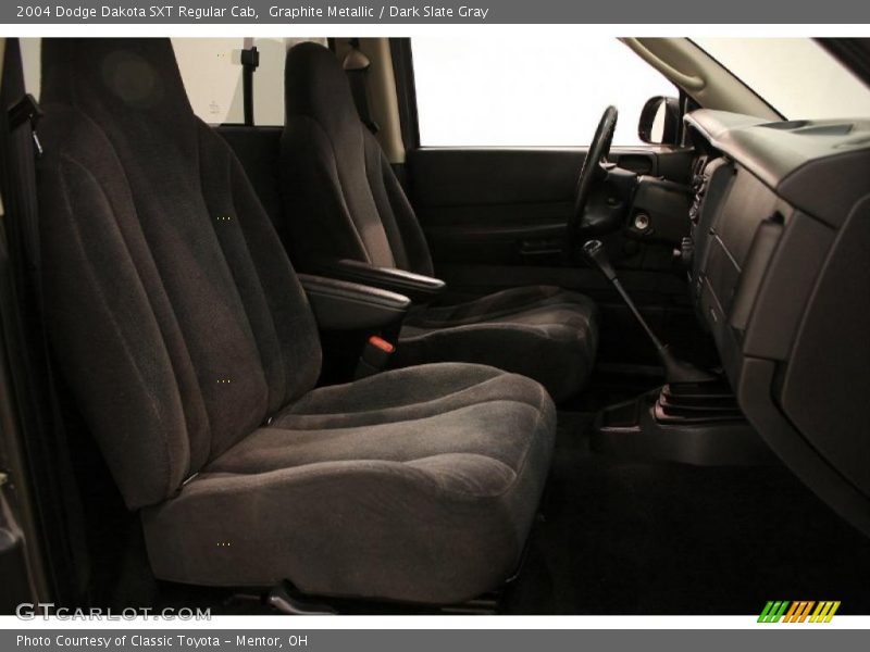 Graphite Metallic / Dark Slate Gray 2004 Dodge Dakota SXT Regular Cab