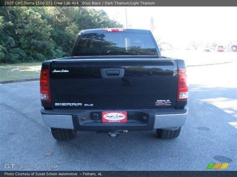 Onyx Black / Dark Titanium/Light Titanium 2007 GMC Sierra 1500 Z71 Crew Cab 4x4