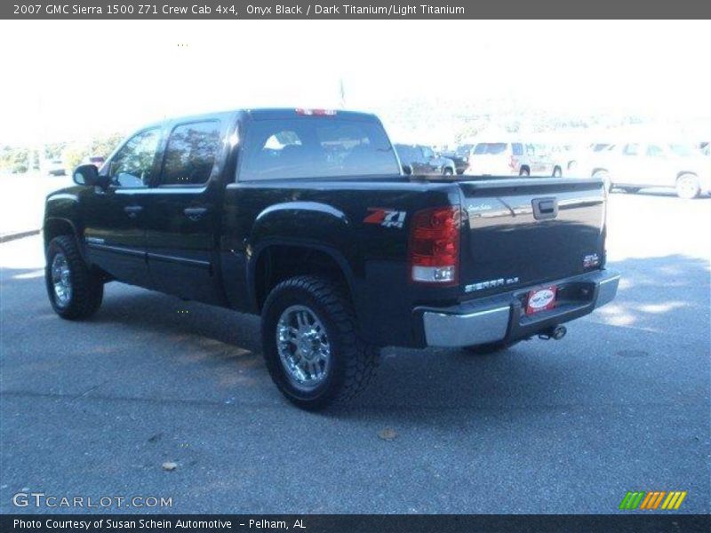 Onyx Black / Dark Titanium/Light Titanium 2007 GMC Sierra 1500 Z71 Crew Cab 4x4