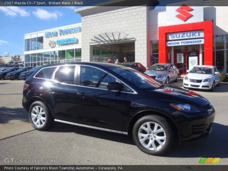 Brilliant Black / Black 2007 Mazda CX-7 Sport