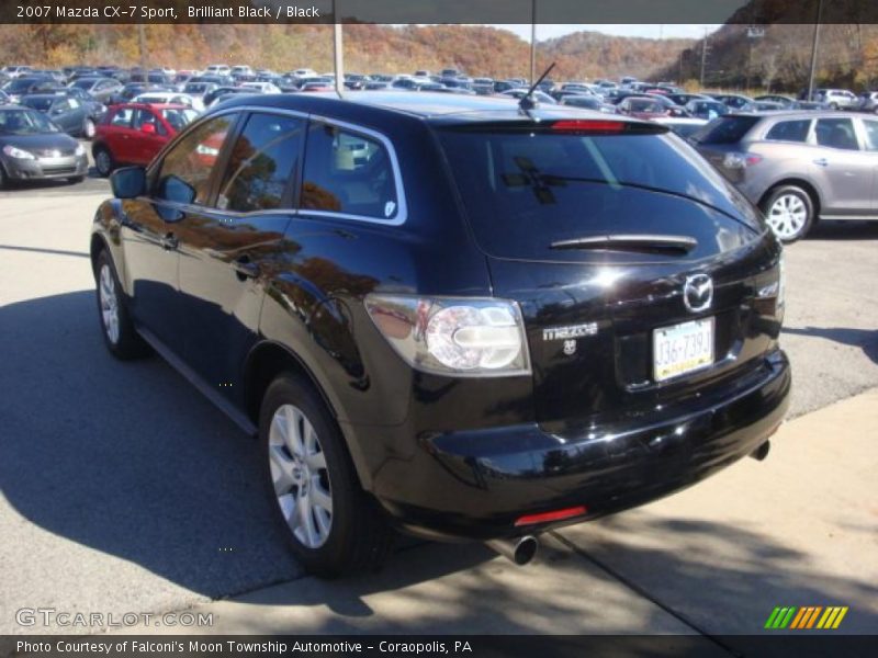 Brilliant Black / Black 2007 Mazda CX-7 Sport