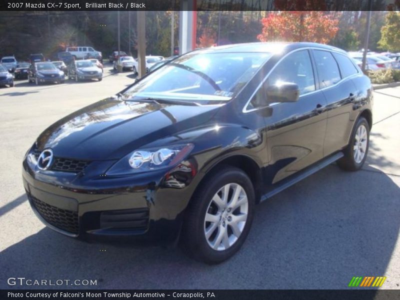 Brilliant Black / Black 2007 Mazda CX-7 Sport