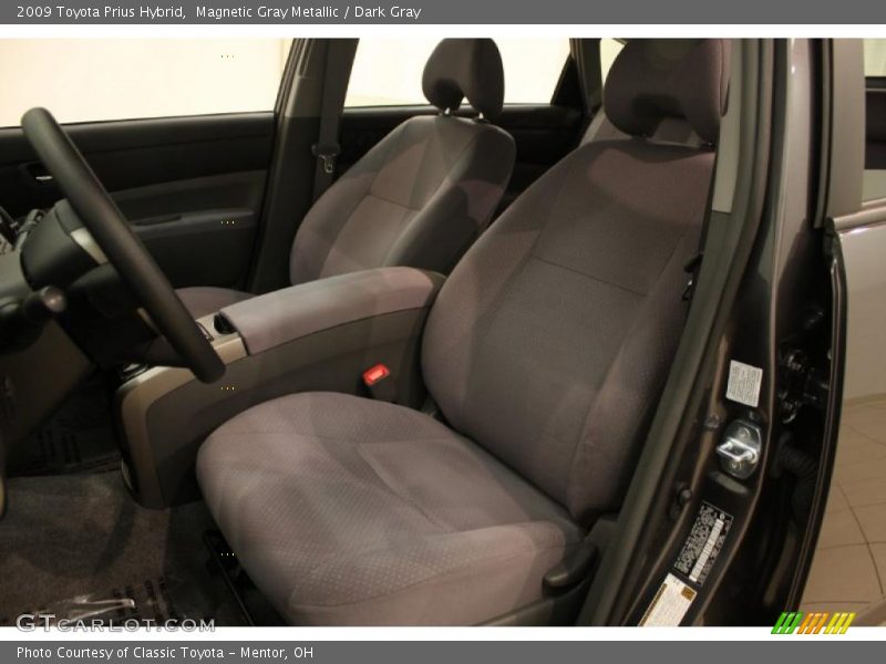 Magnetic Gray Metallic / Dark Gray 2009 Toyota Prius Hybrid