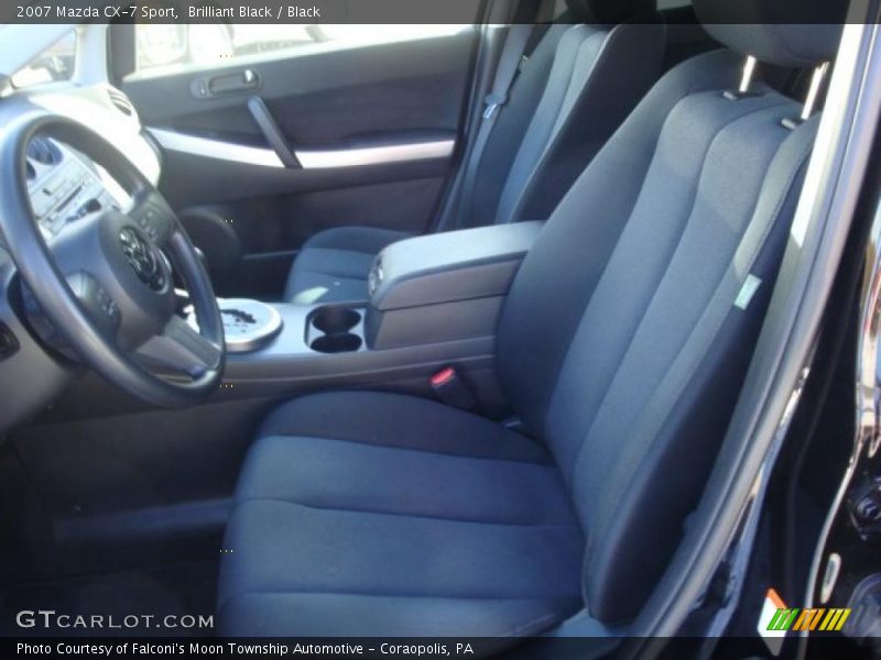 Brilliant Black / Black 2007 Mazda CX-7 Sport