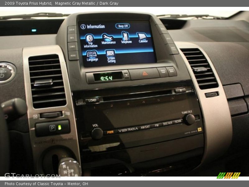 Magnetic Gray Metallic / Dark Gray 2009 Toyota Prius Hybrid