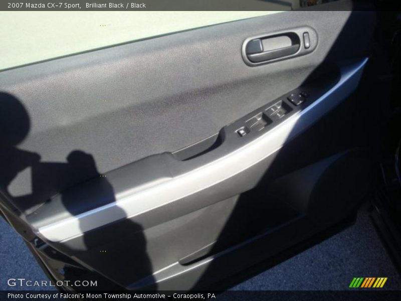 Brilliant Black / Black 2007 Mazda CX-7 Sport