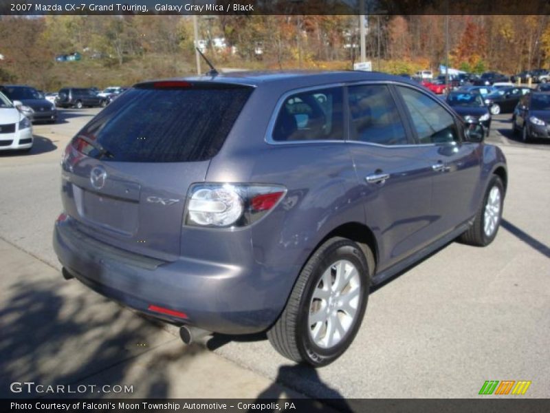 Galaxy Gray Mica / Black 2007 Mazda CX-7 Grand Touring