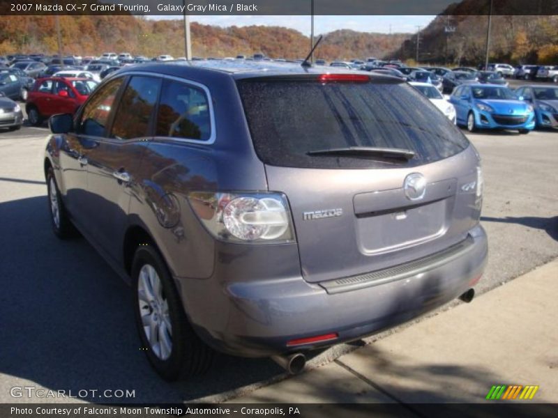 Galaxy Gray Mica / Black 2007 Mazda CX-7 Grand Touring