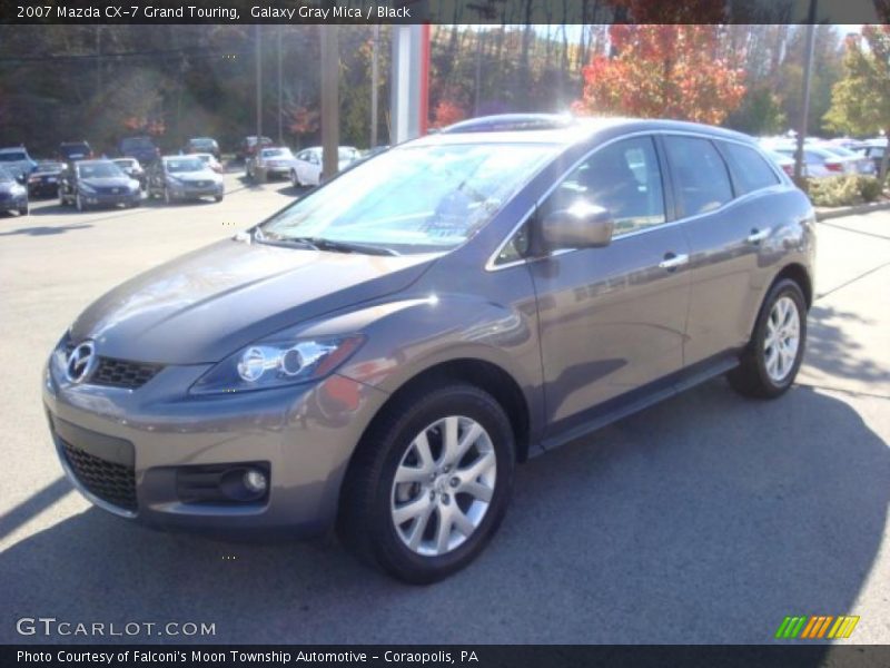 Galaxy Gray Mica / Black 2007 Mazda CX-7 Grand Touring