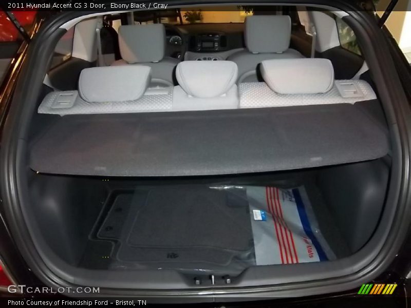  2011 Accent GS 3 Door Trunk