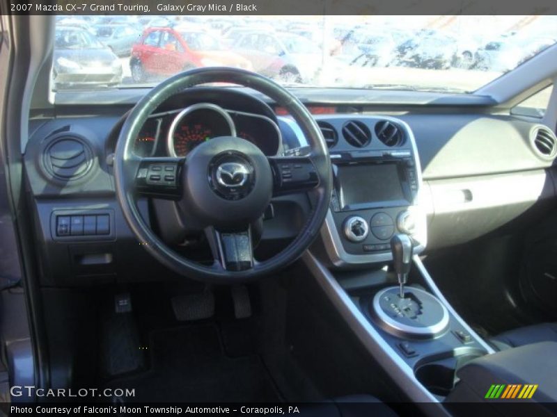 Galaxy Gray Mica / Black 2007 Mazda CX-7 Grand Touring