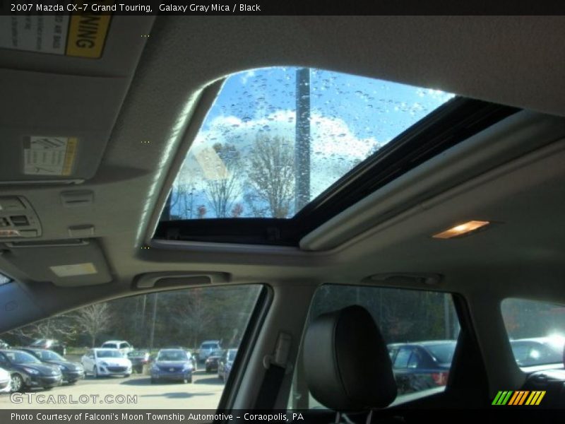 Galaxy Gray Mica / Black 2007 Mazda CX-7 Grand Touring