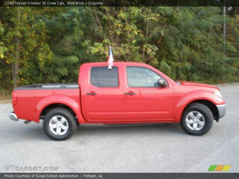 Red Brick / Graphite 2009 Nissan Frontier SE Crew Cab