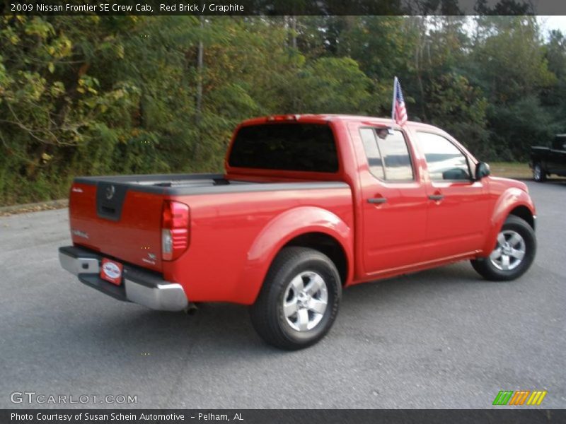 Red Brick / Graphite 2009 Nissan Frontier SE Crew Cab