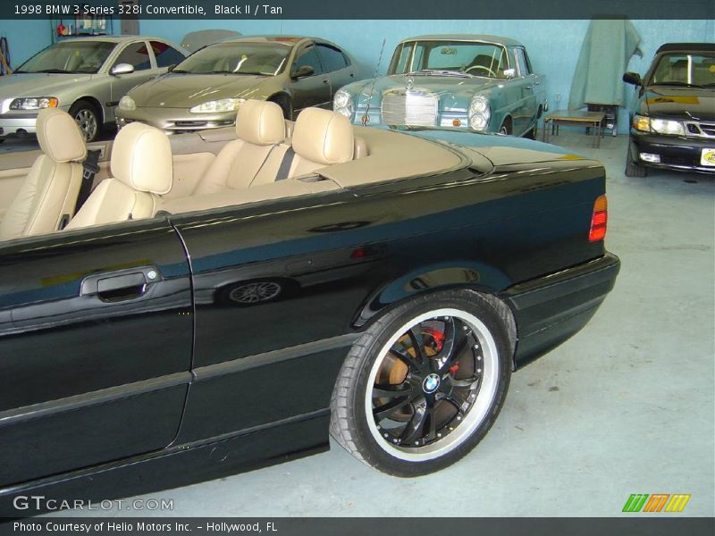 Black II / Tan 1998 BMW 3 Series 328i Convertible