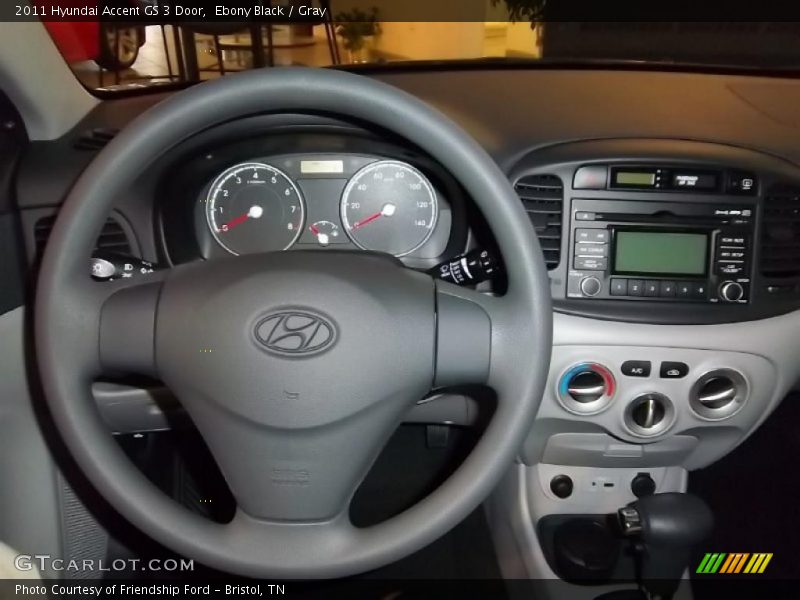  2011 Accent GS 3 Door Steering Wheel