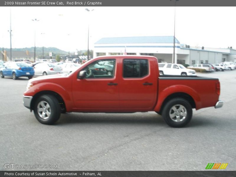 Red Brick / Graphite 2009 Nissan Frontier SE Crew Cab