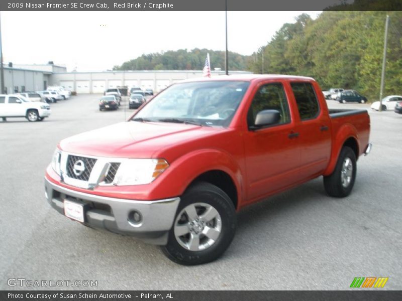 Red Brick / Graphite 2009 Nissan Frontier SE Crew Cab