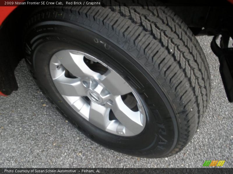 Red Brick / Graphite 2009 Nissan Frontier SE Crew Cab