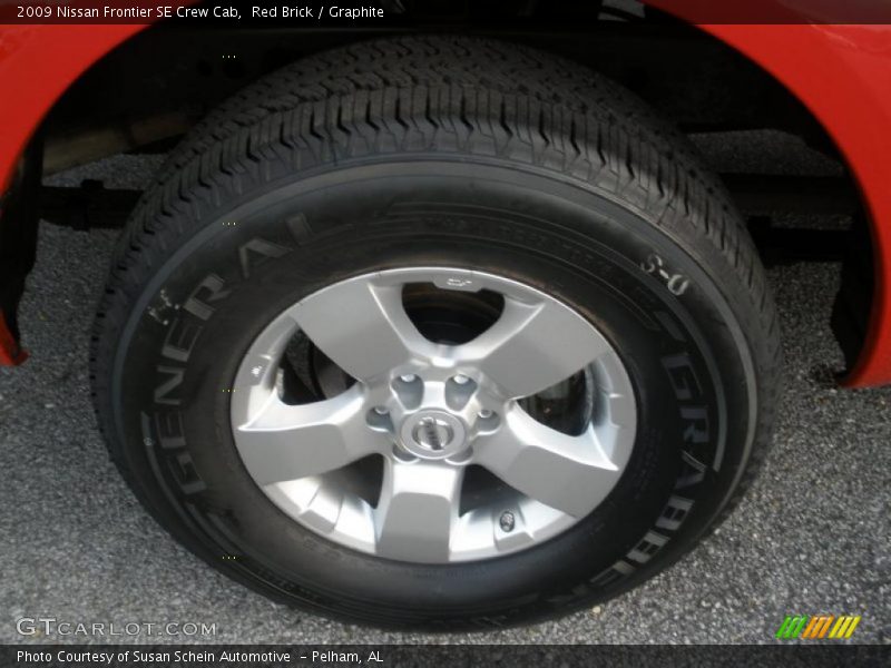 Red Brick / Graphite 2009 Nissan Frontier SE Crew Cab