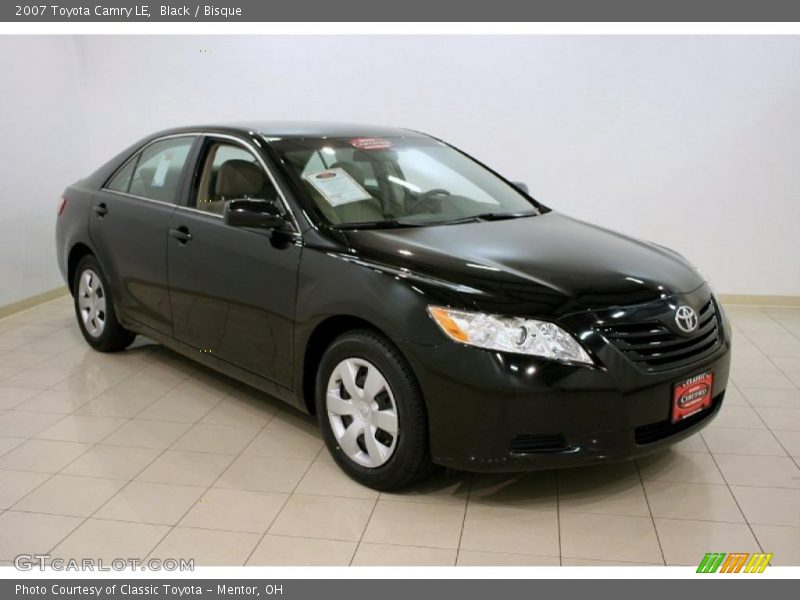 Black / Bisque 2007 Toyota Camry LE