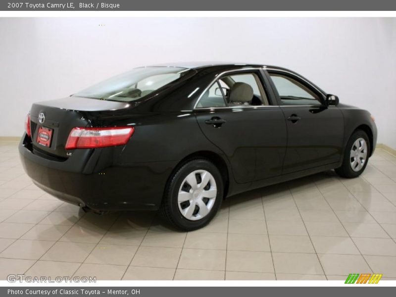 Black / Bisque 2007 Toyota Camry LE