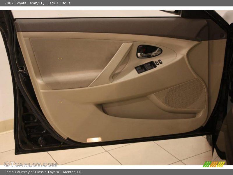 Black / Bisque 2007 Toyota Camry LE
