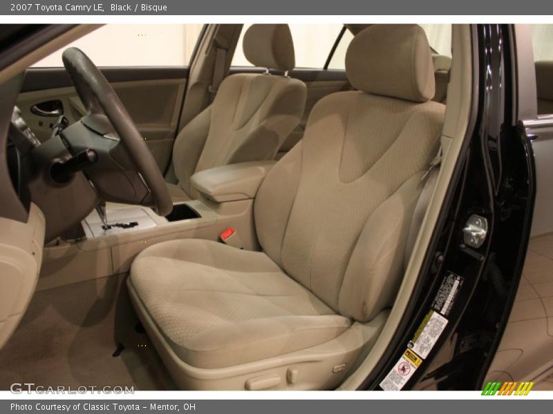 Black / Bisque 2007 Toyota Camry LE