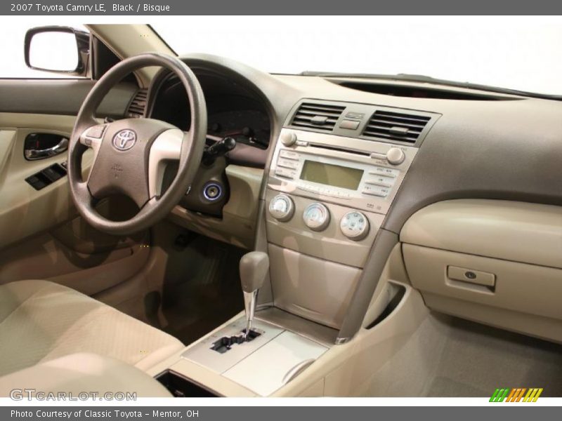 Black / Bisque 2007 Toyota Camry LE