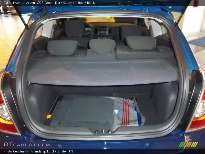  2011 Accent GS 3 Door Trunk