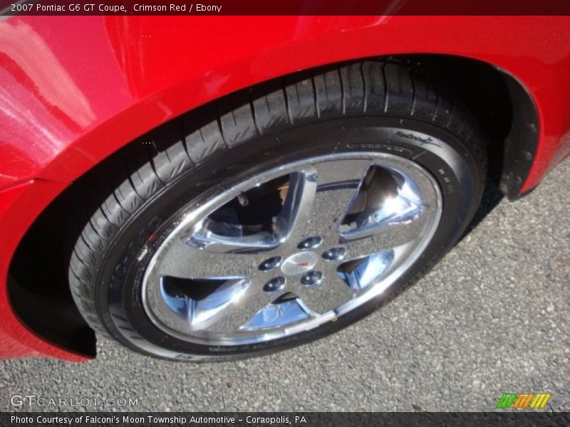 Crimson Red / Ebony 2007 Pontiac G6 GT Coupe
