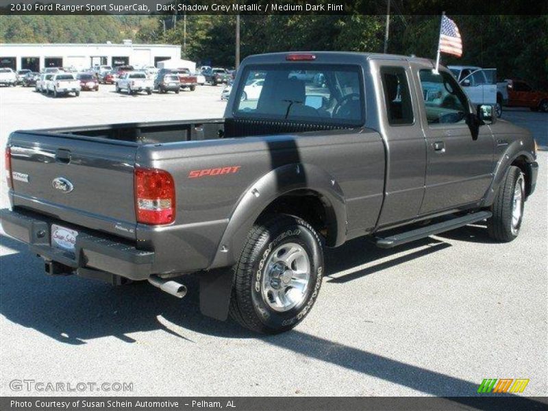 Dark Shadow Grey Metallic / Medium Dark Flint 2010 Ford Ranger Sport SuperCab