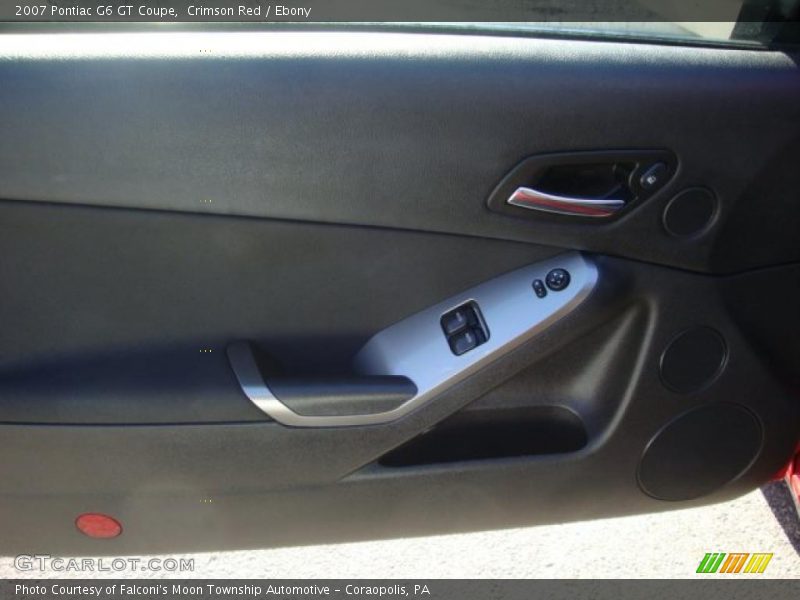 Crimson Red / Ebony 2007 Pontiac G6 GT Coupe