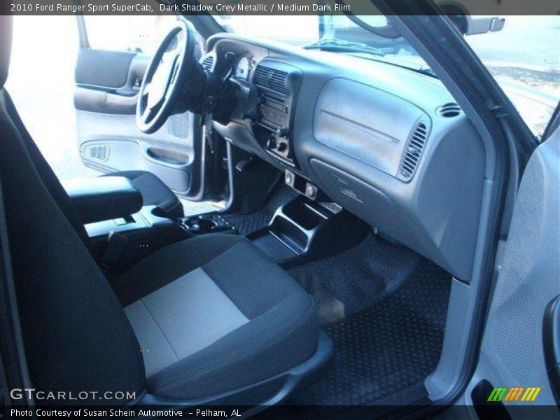 Dark Shadow Grey Metallic / Medium Dark Flint 2010 Ford Ranger Sport SuperCab