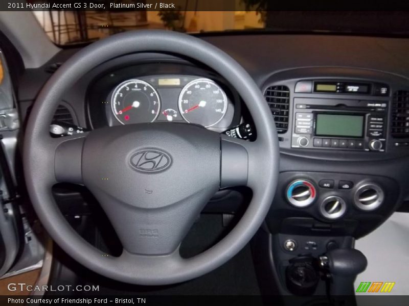 Dashboard of 2011 Accent GS 3 Door