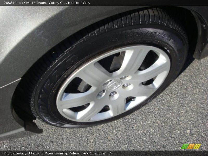 Galaxy Gray Metallic / Gray 2008 Honda Civic LX Sedan