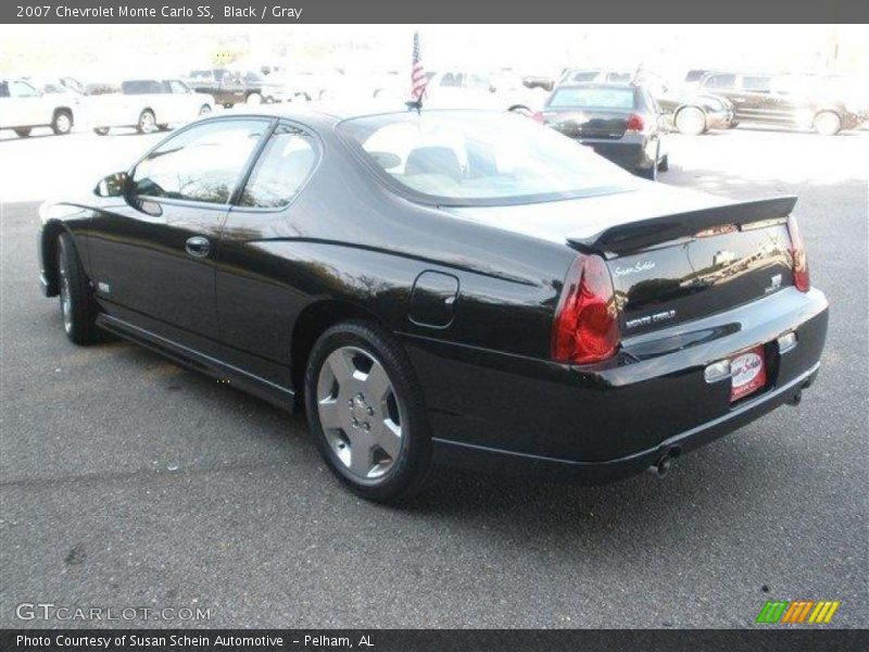 Black / Gray 2007 Chevrolet Monte Carlo SS