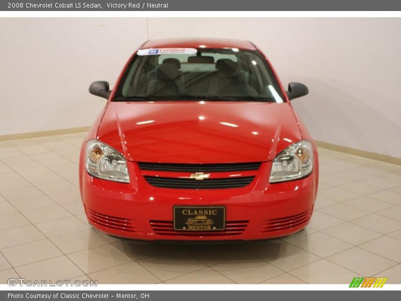 Victory Red / Neutral 2008 Chevrolet Cobalt LS Sedan