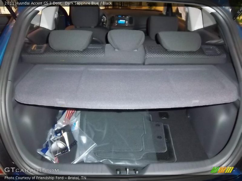  2011 Accent GS 3 Door Trunk