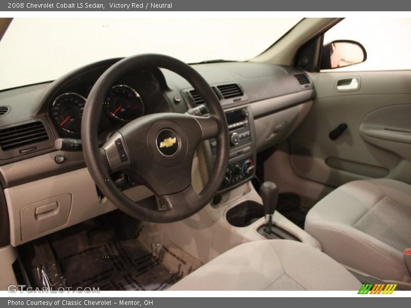 Victory Red / Neutral 2008 Chevrolet Cobalt LS Sedan