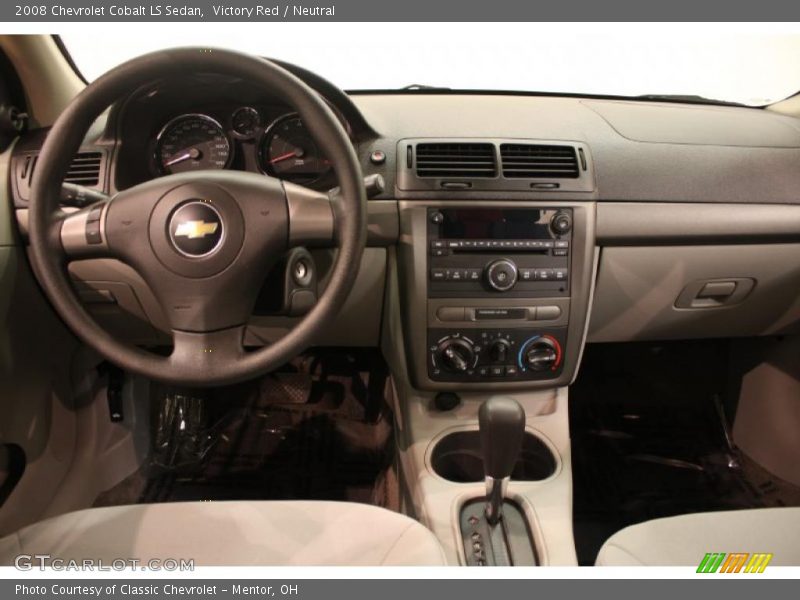 Victory Red / Neutral 2008 Chevrolet Cobalt LS Sedan