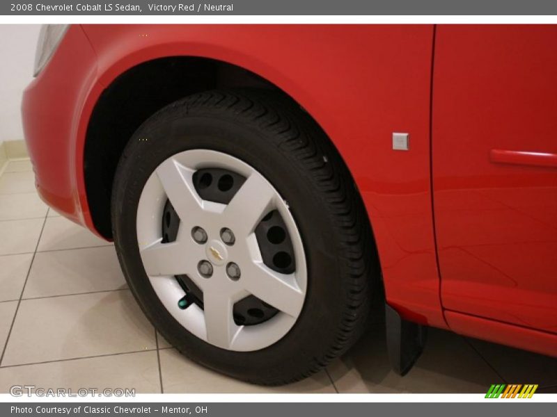 Victory Red / Neutral 2008 Chevrolet Cobalt LS Sedan